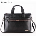 2017 Men Casual Briefcase Business Shoulder pu Leather Bag Men Messenger Bags Computer Laptop Handbag Bag Men's Travel Bags