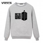 2017 Men Doctor Who Fleece Hoodies Sweatshirt Cartoon DR WHO Funny Printed Customized Men Tops Casual Clothes Plus Size