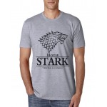 2017 Men Game of Thrones T Shirt House Stark Winter Is Coming printed summer style tees Male harajuku top fitness brand clothing