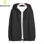 2017 New Arrival Candy 14 Colors Men Women Couple Sweatshirt Casual Cotton Zip Hoodies Solid Hooded Loose Tops Size XS-3XL