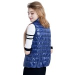 2017 New Brand Women Sleeveless Jacket Winter Ultralight White Duck Down Vest Female Slim Vest Women's Windproof Warm Waistcoat