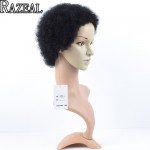 2017 Short Wigs for Black Women Black Short Synthetic Wigs Cosplay Perruque Women Afro Kinky Curly Wigs Fashion Drawstring