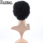 2017 Short Wigs for Black Women Black Short Synthetic Wigs Cosplay Perruque Women Afro Kinky Curly Wigs Fashion Drawstring