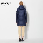 2017 Spring Warm Women's Coat With hood Fashionable Women's Park Jacket High Quality Thin Jackets Coats New Arrival MIEGOFCE