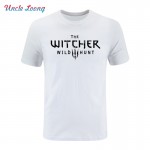 2017 The Witcher 3 T Shirt Summer Style Men Cotton Fashion T-Shirt Wild Hunt Men Clothing Tops O-Neck Short Sleeve Tee