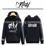 2017 new autumn/winter  Hoodie sweatshirt 4MINUTE CRAZY/JIYOOK JIHYUN SOHYUN GAYOOK HYUNA/4MINUTE  sweatshirts