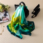 2017 new brand Women Silk scarf Beach Shawl and Echarpe Luxurious Wrap of New Designer scarves Plus Size female beach stole