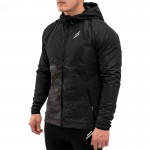 2017 new fashion man hoodies with zipper pockets and the joining together of leisure coat