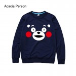 2017 new spring autumn winter fashion sweatshirts Bear printing letter print men hoodies hip hop style tracksuit top clothing