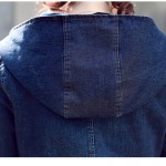 2017 spring autumn women hooded denim dress long sleeve letter package hip slim Elasticity casual pocket female jeans dresses