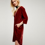 2017 women brand dress winter casual velvet warm dress velour spandex red elegant loose dress vestidos velour large dress