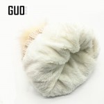 2017 women hat the hundreds Brand New High-Quality women winter mink The Ball ski rabbit fur hat pom poms knitted hats made of