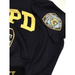 2017NEW NYPD short sleeve t shirt new york city tee tshirt man fashion