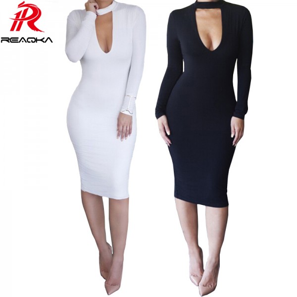 2018 New Listing Winter Vestidos Casual Clothing Vestidos Femininos Bodycon Dresses Evening Party Sexy Women Dress