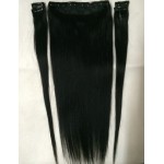 22 colors 16"-28"  5pcs Set 100% Brazilian Bemy Human Hair Clips In/on Hair Extensions 100g 120g 140g 160g