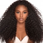 250% High Density Lace Front Human Hair Wigs Malaysian Curly Frontal Lace Wig 12-24" Full Lace Human Hair Wigs For Black Women 