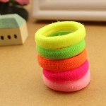 25pcs/bag 2015 New Fashion Child Baby Kids Ponytail Holders Hair Accessories For Girl Rubber Band Tie Gum (Mix Color)