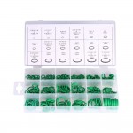 270 Pcs 18 Sizes Kit Set Air Conditioning HNBR O Rings Car Auto Vehicle Repair Car Rubber Rings Assortment Set Accessories