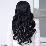 28'' long Synthetic Wigs For Black Women Long Curly Black wig Cheap Wigs For Women Natural Women Hair Wigs Synthetic Women