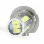 2pcs H7 High Power LED Light for Samsung 5630 Chip 33 SMD Fog Light Headlight Driving DRL Car Light Auto Lamp Bulb