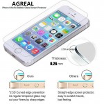 2pcs/lot Front + Back Premium Tempered Glass for iPhone 5 5s 5se Anti-scratch 9H 0.26mm 2.5D Screen Protector Film for iPhone 5S