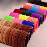 30pcs Mix Colors Baby Girls Kids Children Elastic Hair Bands Hair Ties Rope Ponytail Holders Headband Scrunchie Hair Accessories