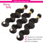 36 38 40inches Body Wave Brazilian Human Hair Weaves 7A Unprocessed Brazilian Body Wave Virgin Hair 3 Bundles Lot Halo Lady Hair