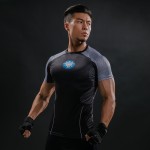 3D Printed T-shirts Men Iron Man Hottoys T Shirt Captain America Civil War Tee 2017 Avengers Fitness Male joges Crossfit Tops