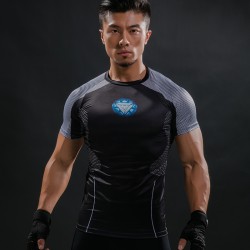 3D Printed T-shirts Men Iron Man Hottoys T Shirt Captain America Civil War Tee 2017 Avengers Fitness Male joges Crossfit Tops