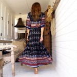 3XL Boho Ethnic Summer Long Maxi Dress Women Sexy V-Neck Sundress Ladies Half Sleeve Loose Beach Dresses Big Size Vestidos