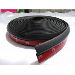 4Meter Z type 3M adhesive car rubber seal Sound Insulation , car door sealing strip weatherstrip edge trim noise insulation