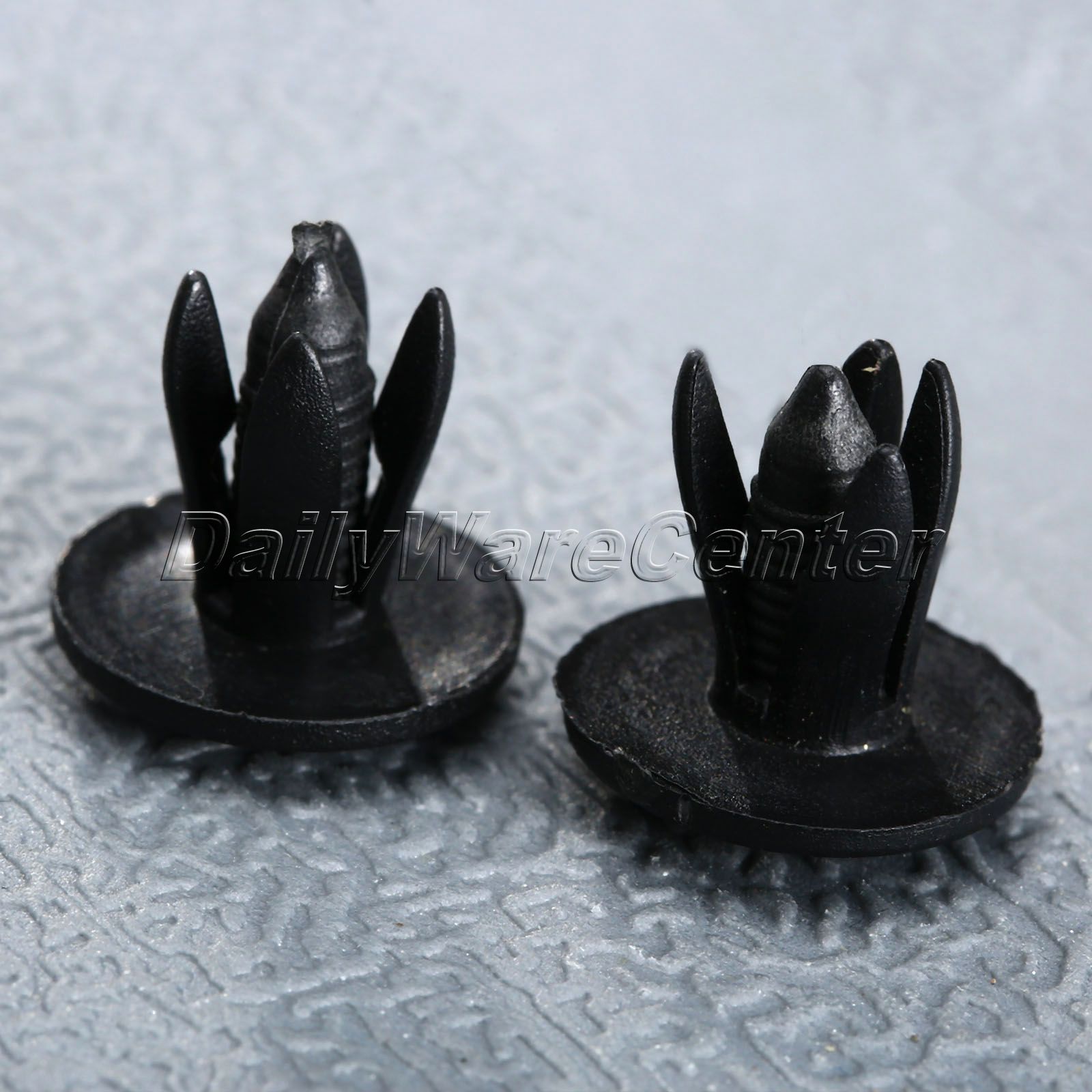 50pcs Auto Plastic Bumper Fastener Rivet Retainer Push Type Engine Cover Fasteners Fender Car 8602