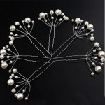 5Pcs Simulate Pearl Hairpins Hairstyles Wedding Bridal Hair Pins Hair Jewelry Accessories Hairwear Girls Hair Clips For Women