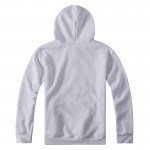 600 g hedging hooded solid color men and women casual white Sweatshirts plus thick velvet class service