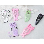 6pcs lot Fashion Girl Animal Hairpin headwear kid's barrettes Hair clips Jewelry Snap Clips Children Hair Accessories