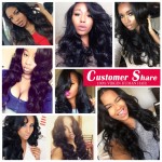 7A Brazilian Virgin Hair Body Wave With Closure 3 Bundles with Closure Brazilian Body Wave with Closure Human Hair with Closure 