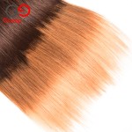 7A Ombre Brazilian Hair 1B /4/27 Straight Human Hair Brazilian Virgin Hair 3 Bundles Ombre Virgin Hair Gossip Girl Products