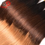 7A Ombre Brazilian Hair 1B /4/27 Straight Human Hair Brazilian Virgin Hair 3 Bundles Ombre Virgin Hair Gossip Girl Products