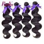 7A Peruvian Virgin Hair Body Wave 4 Bundles Peruvian Body Wave Virgin Hair Best Body Peruvian Hair Bundles Human Hair Extensions