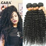 8A Brazilian Virgin Hair 3B 3C Kinky Curly Virgin Hair Extensions 3 Pcs Brazilian Hair Weave Bundles 100% Human hair Bundles