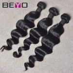 8A Brazilian Virgin Hair Loose Wave Brazilian Loose Wave Virgin Hair 3 Bundles Brazilian Human Hair Weave Extensions Beyo Hair