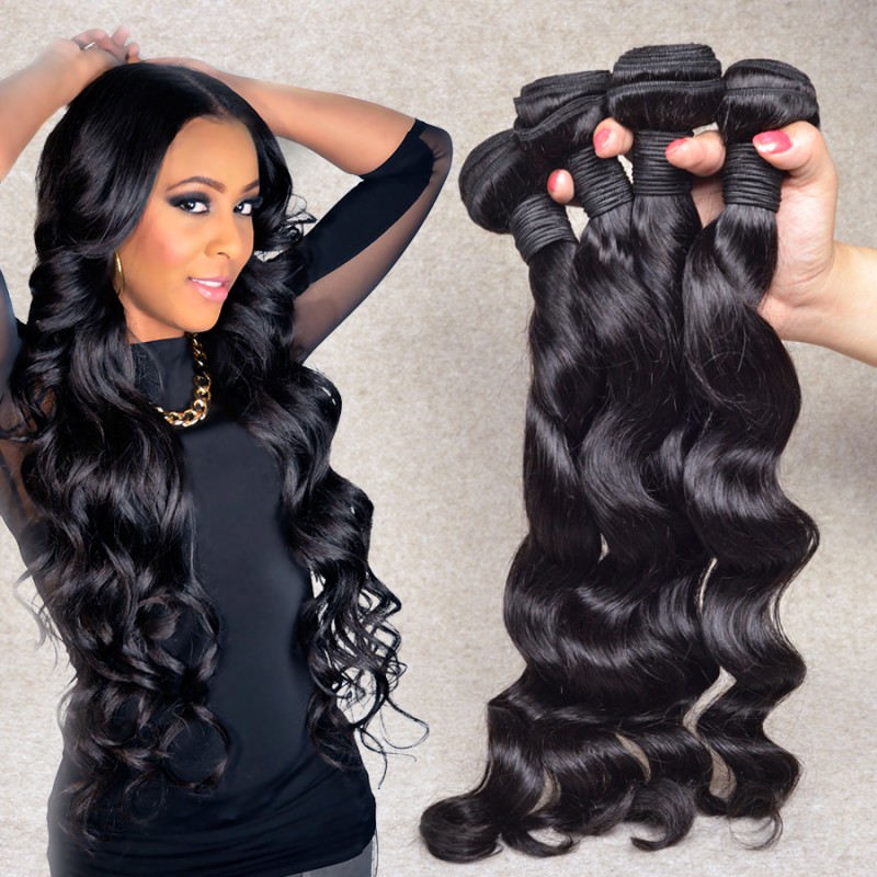 loose wave brazilian hair