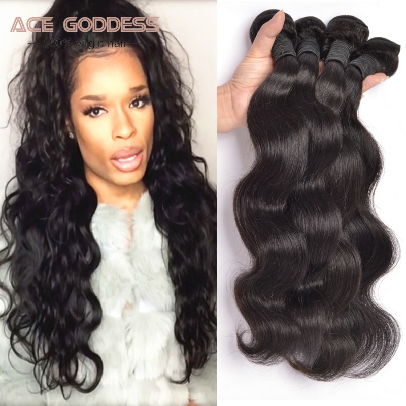 8a Grade Virgin Unprocessed Human Hair Malaysian Body Wave 4 Bundles