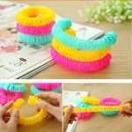 8pcs Girls Curler Hair Curlers Elastic Ring Bendy Curler Spiral Curls DIY Tool Girl Women Accessories Elastic Hair 2016 New Hot