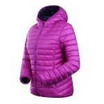 90% Winter Duck Down Jacket Women Hooded Ultra Light Down Jackets Reversible two side wear women jacket Winter Coat AKITSUMA