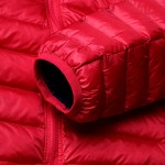 90% Winter Duck Down Jacket Women Hooded Ultra Light Down Jackets Reversible two side wear women jacket Winter Coat AKITSUMA