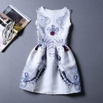 A-line O-neck Women Tunic Vest Dress Short Sundress Women 2017 Autumn Dress Office Bottoming Dress Party Vestidos Elegant Dress