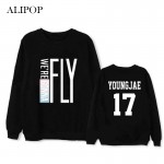 ALIPOP Kpop GOT7 Fly Album Thin Hoodie K-POP Casual Cotton Hoodies Clothes Pullover Printed Long Sleeve Sweatshirts WY397