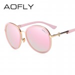 AOFLY Fashion Polarized Sunglasses Original Brand Sun Glasses Women Big Frame Shades New Summer Style Gafas de sol mujer AF7932