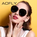 AOFLY Fashion Polarized Sunglasses Original Brand Sun Glasses Women Big Frame Shades New Summer Style Gafas de sol mujer AF7932